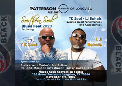 Southern Soul Blues Fest 2023 featuring T K Soul